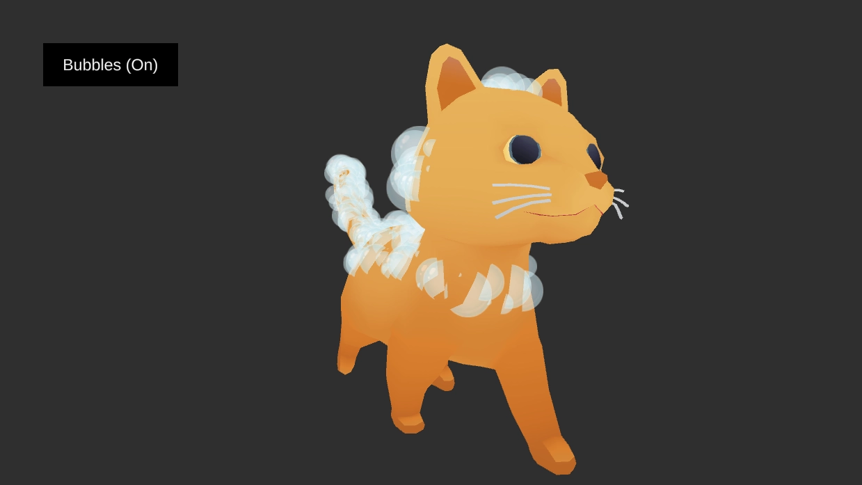 Demonstration on model